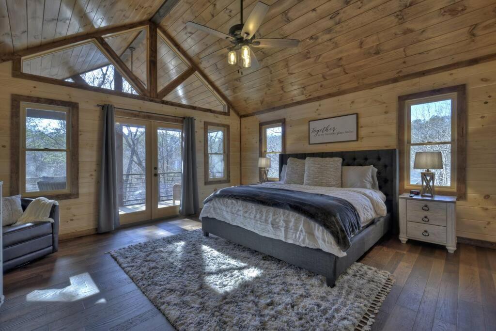 Villa Rosewood Retreat - Hot Tub Fire Pit Pool Table Blue Ridge Esterno foto