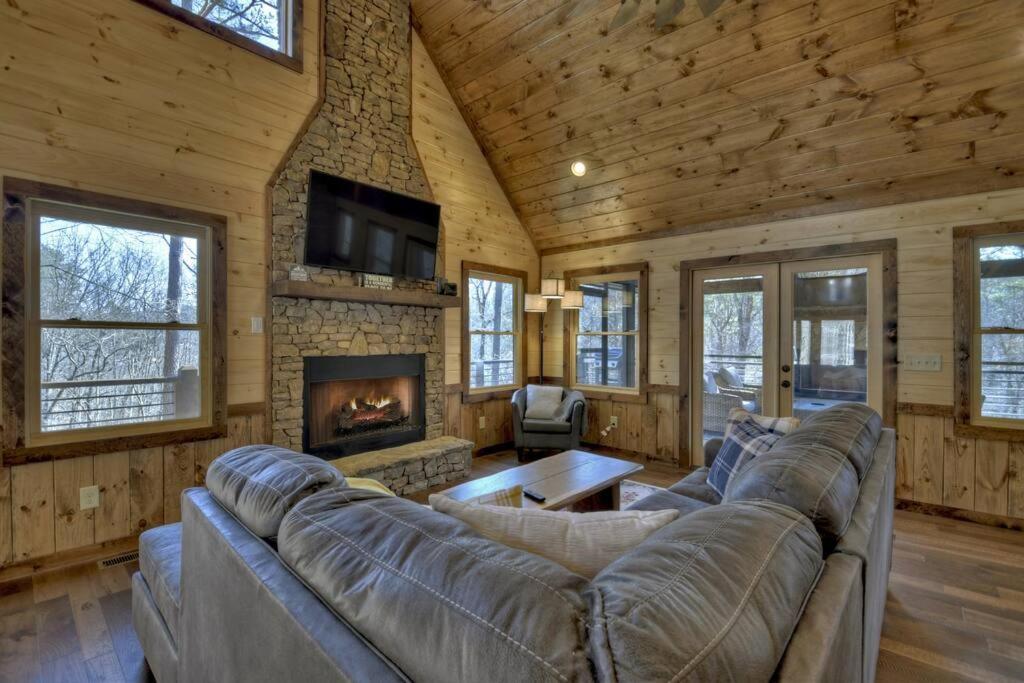 Villa Rosewood Retreat - Hot Tub Fire Pit Pool Table Blue Ridge Esterno foto