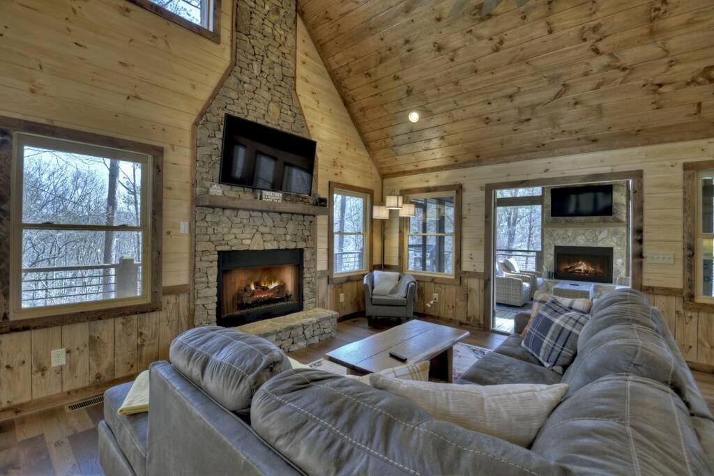 Villa Rosewood Retreat - Hot Tub Fire Pit Pool Table Blue Ridge Esterno foto